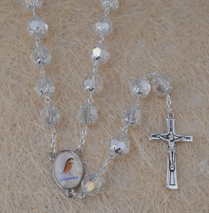 ,crystal beads rosary